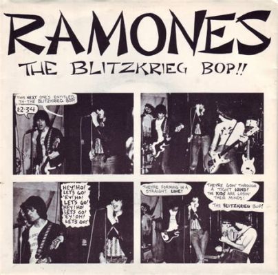 Blitzkrieg Bop - An Eruption of Raw Energy Fueled by Buzzsaw Guitars and Unhinged Vocals